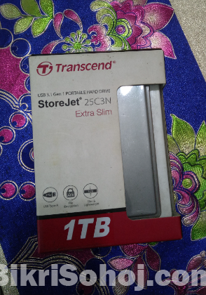 Transcend portable hard drive